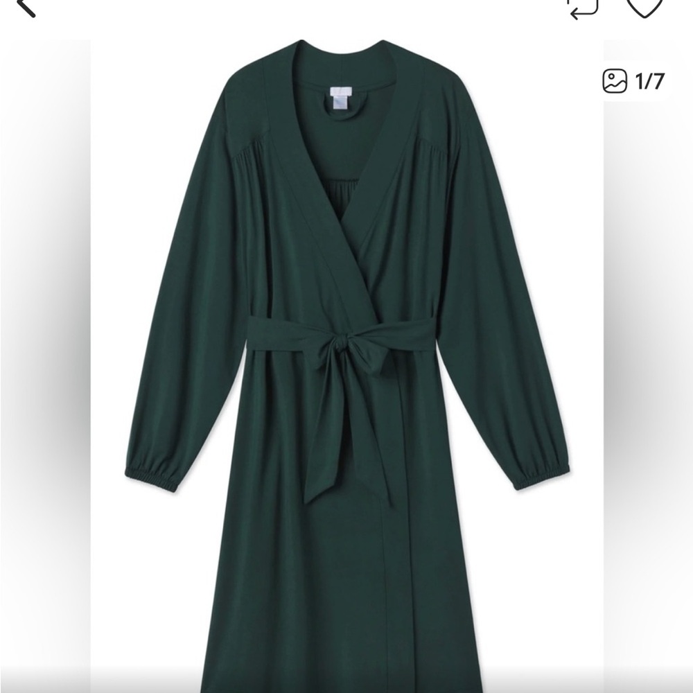 LAKE Dreammodal Short Robe - Picture 3 of 6